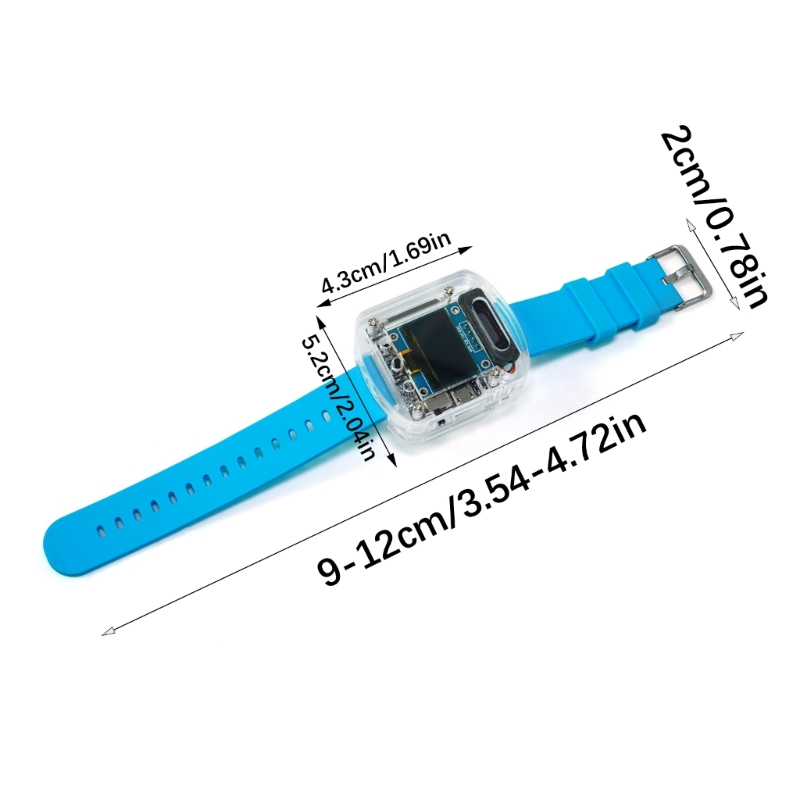 AI 음성 제어 시계 키트 충전식 DIY 전자 애호가  - Diy Wearable Electronics 리뷰 및 가격