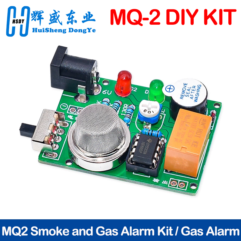 MQ2 연기 및 가스 경보 키트 유해 가스 경보 키트  - Useful Diy Electronics 리뷰 및 가격