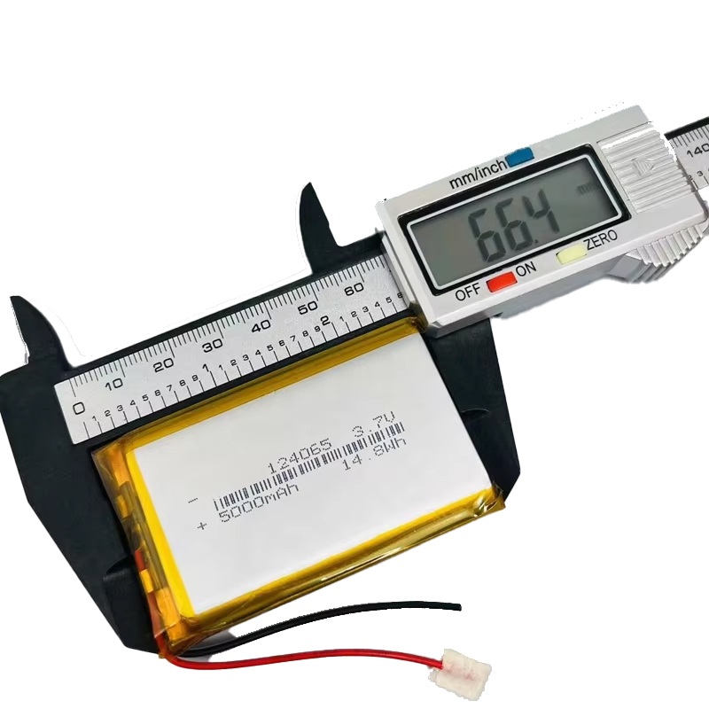 124065 3.7V 5000mAh 충전식 리튬 이온  - Diy Wearable Electronics 리뷰 및 가격