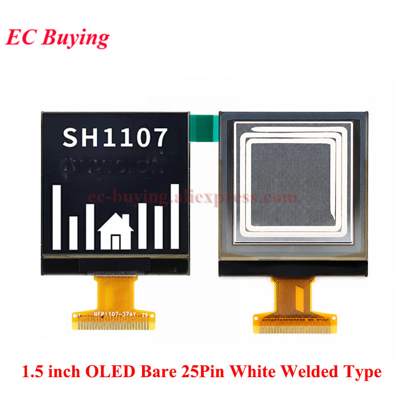 1.5인치 OLED LCD 화이트 디스플레이 모듈 1. - I2C Lcd Display 리뷰 및 가격