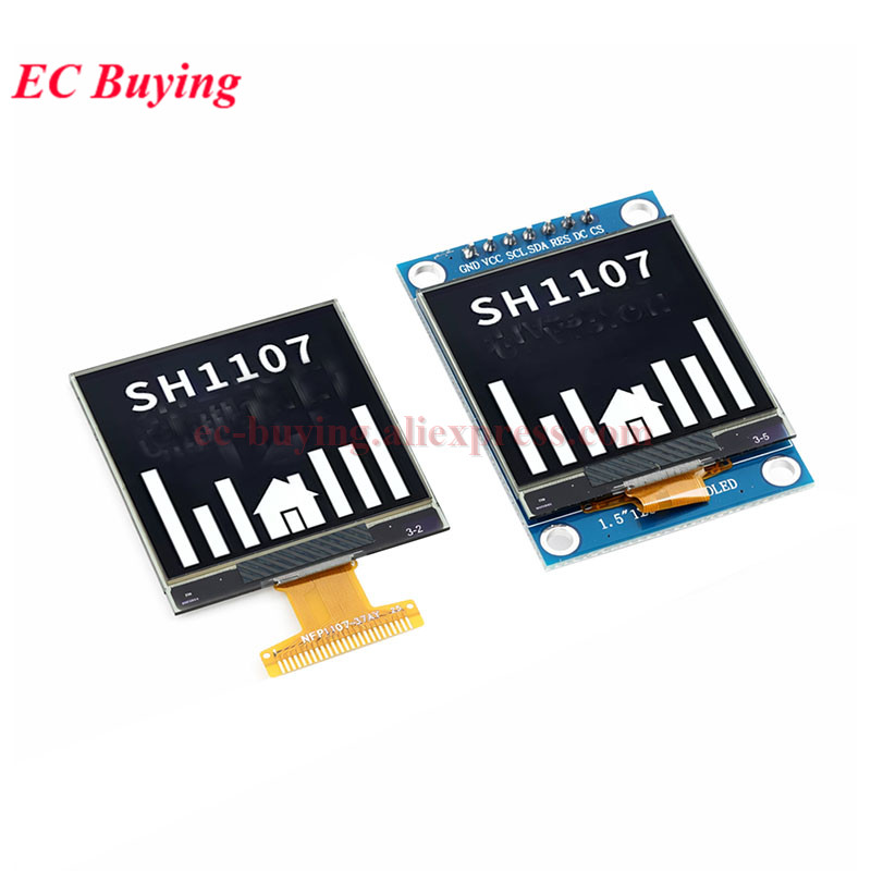 1.5인치 OLED LCD 화이트 디스플레이 모듈 1. - I2C Lcd Display 리뷰 및 가격