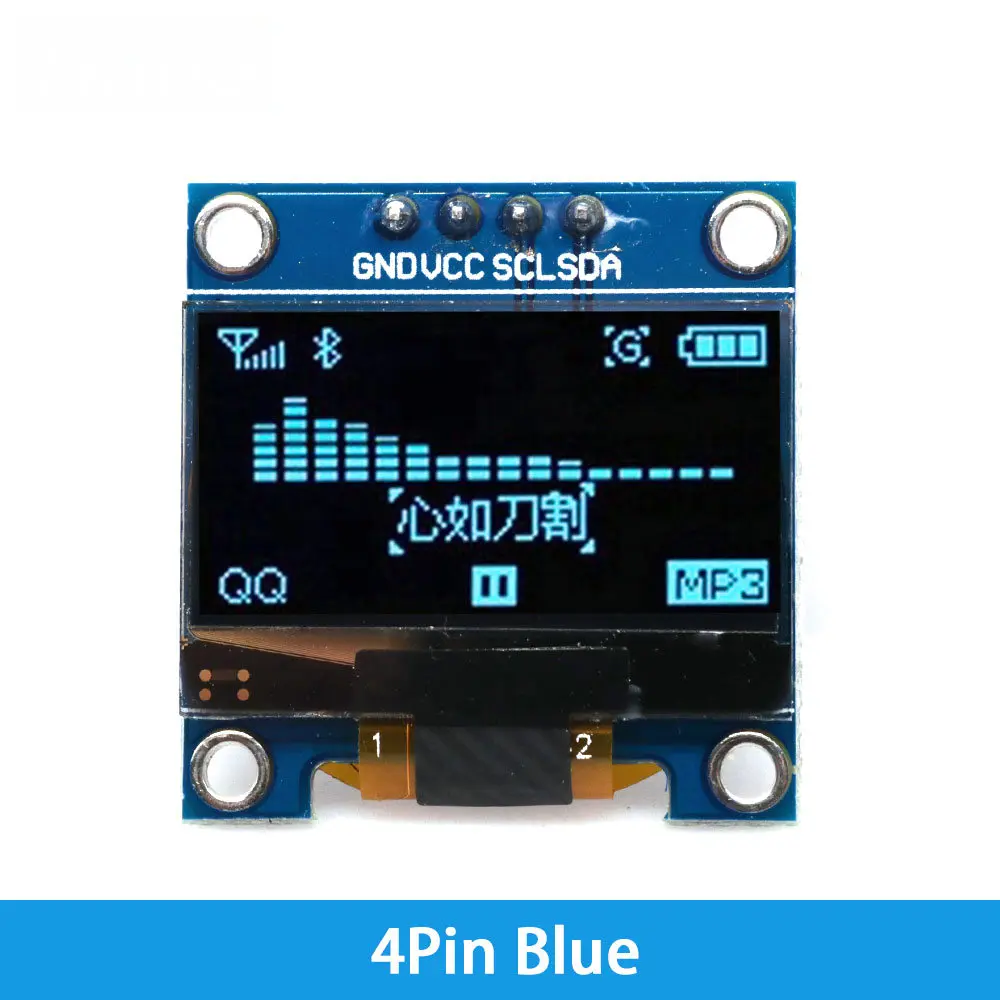 고대비 0.96인치 OLED 디스플레이 SSD1306  - I2C Lcd Display 리뷰 및 가격