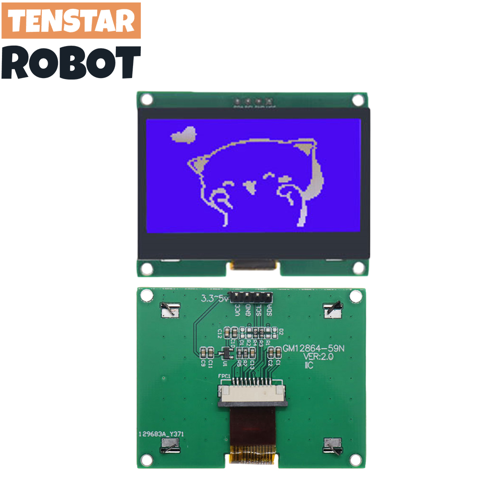 TENSTAR 12864-59N IIC 4P LCD 모 - I2C Lcd Display 리뷰 및 가격