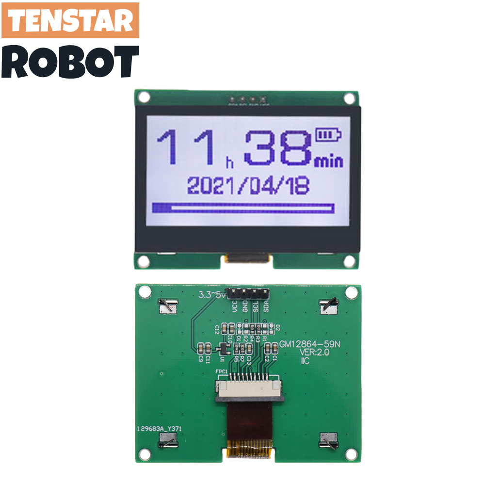 TENSTAR 12864-59N IIC 4P LCD 모 - I2C Lcd Display 리뷰 및 가격