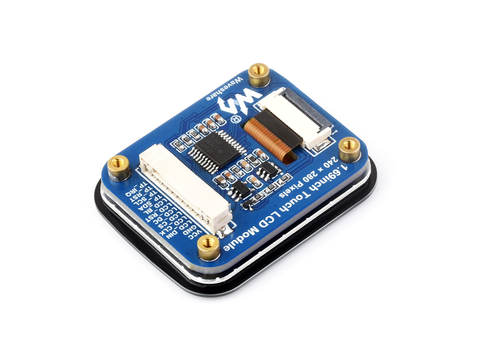 터치 패널이 포함된 1.69인치 원형 LCD 디스플레이 - I2C Lcd Display 리뷰 및 가격