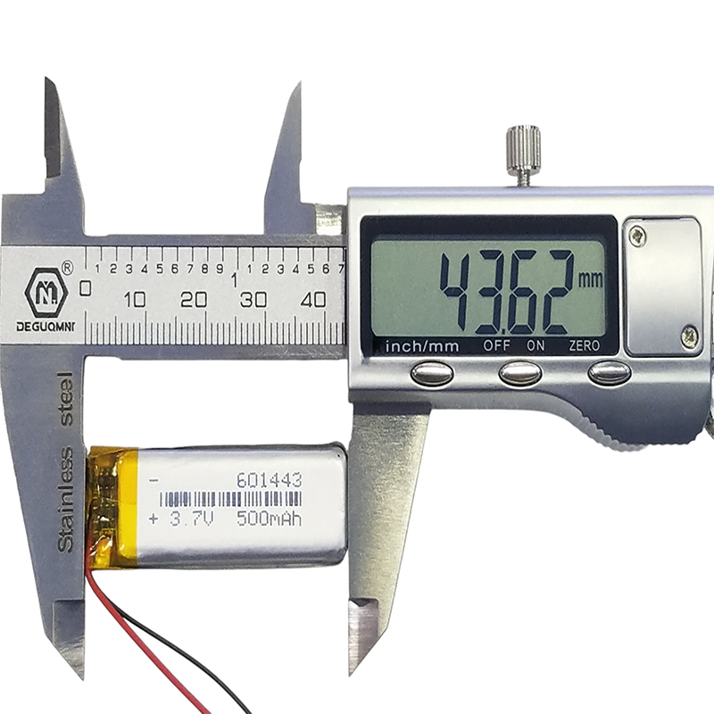 컴팩트 3.7V 500mAh 리튬이온 배터리 60144 - Diy Wearable Electronics 리뷰 및 가격